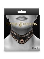 Fetish & Fashion Kali: Halsfessel, schwarz