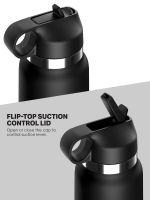 PDX Plus Fap Flask Thrill Seeker: Maturbator, schwarz/transparent