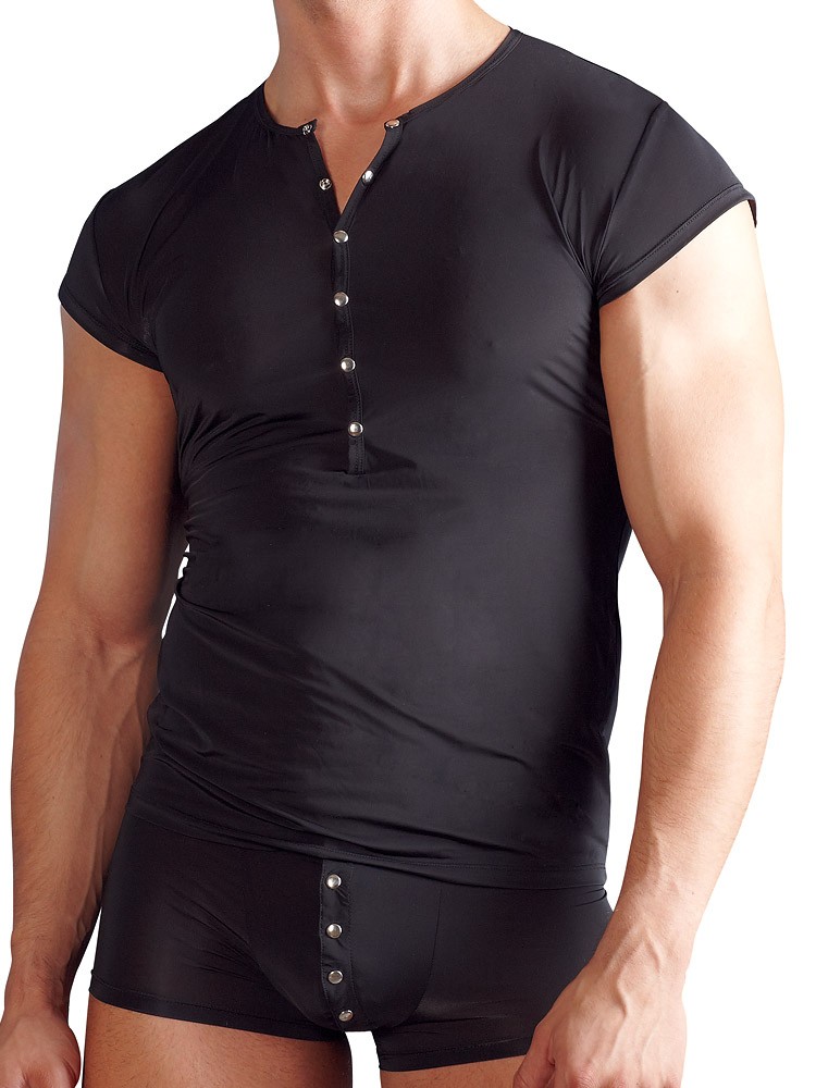 Herren-Shirt, schwarz (L)