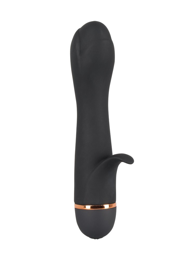 Bendy Tulip: Bunny-Vibrator, schwarz