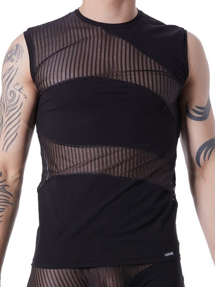 Look Me Shade: Tanktop, schwarz (XL)