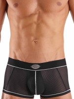 Eros Veneziani Adriano: Pant, schwarz/weiß