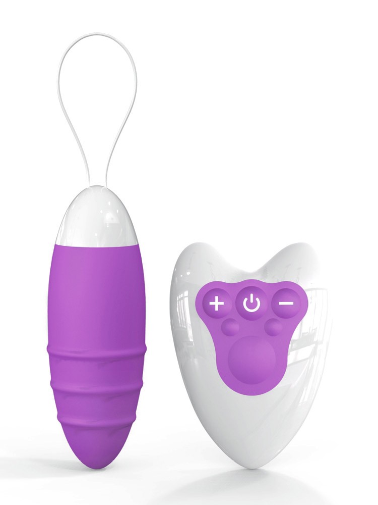 7 Speed Silicone Love Egg: Vibro-Ei, lila