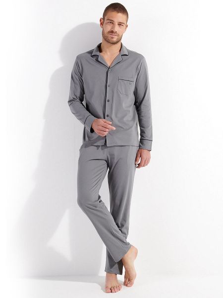 HOM Albert: Pyjama, grau
