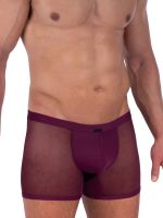 MANSTORE M2315: Hip Boxer, burgundy