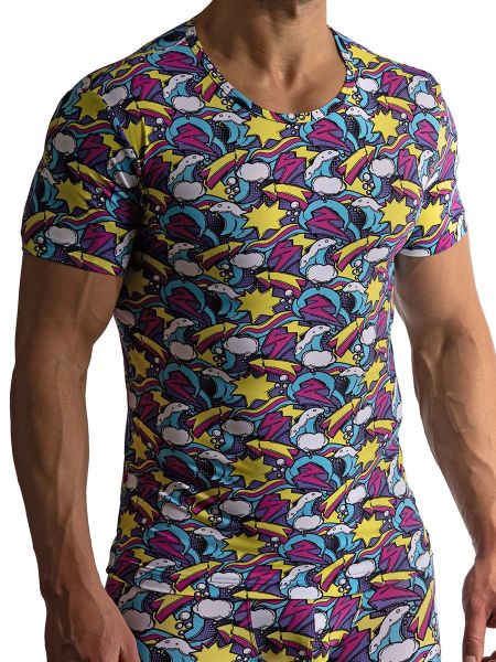 MANSTORE M800: Casual T-Shirt, cartoon