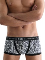 Eros Veneziani Tizian: Pant, schwarz/weiß