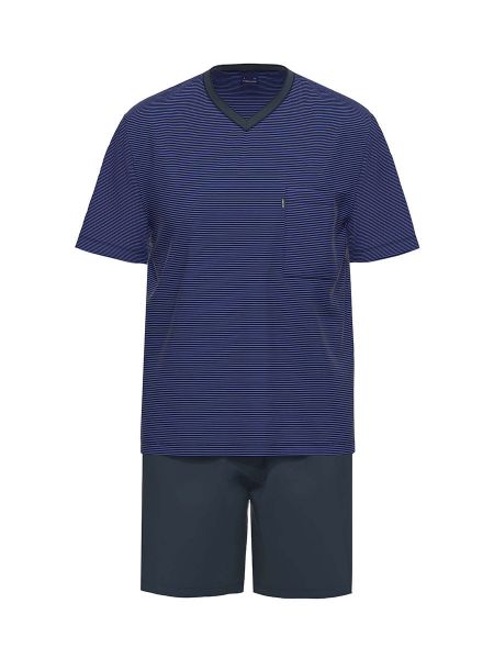 Ammann Nightwear: Pyjama kurz, dunkelblau