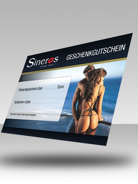 SinEros Geschenk-Gutschein über 125 Euro