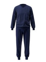 Ammann Nightwear: Pyjama lang, dunkelblau