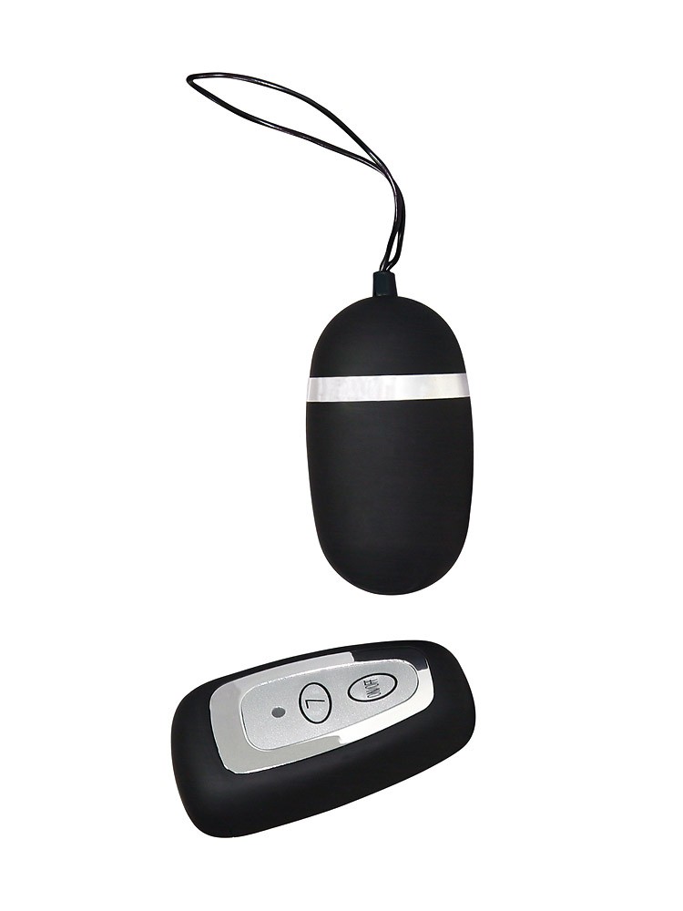 Velvet Black Wireless: Vibro-Ei, schwarz