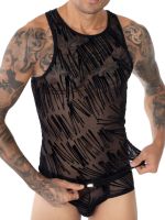 Eros Veneziani Edoardo: Tank Top, schwarz