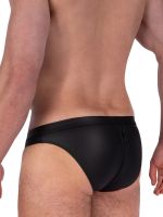 MANSTORE M2326: Zipped Brief, schwarz