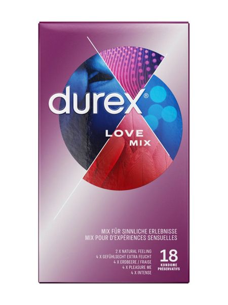 Durex Love Mix: Kondome 18er Pack