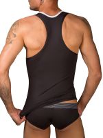 Eros Veneziani Cool Boy: Tanktop, schwarz