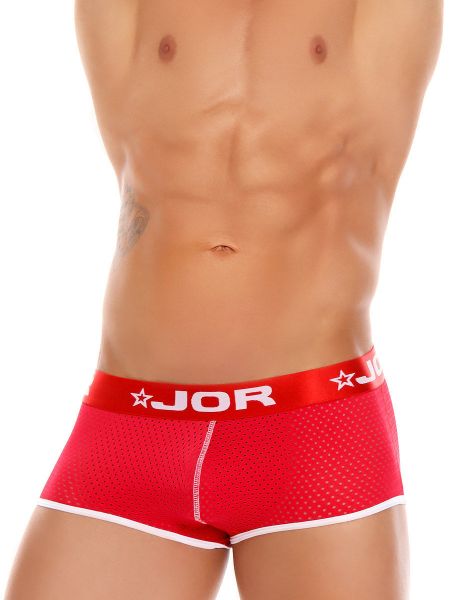 JOR Rangers: Boxerpant, rot