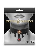 Fetish & Fashion Elvira: Halsfessel, schwarz