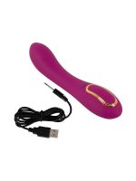 Javida Inflatable Vibe: Aufpumpbarer Vibrator, lila